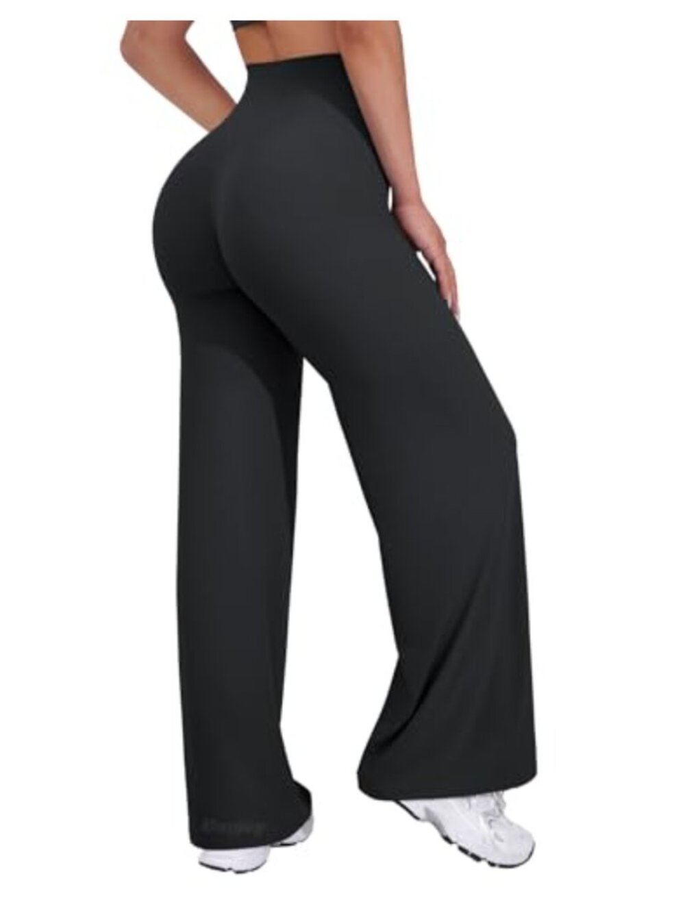 High Waist Wide Leg Yoga Pants Buttery Soft Stretch Lounge